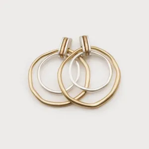 Caracol Earring 2652-MXG Gold/Silver