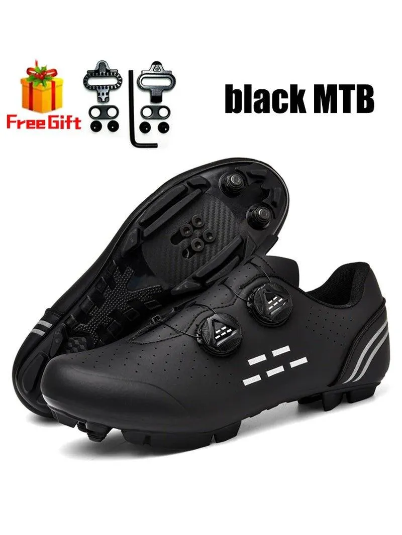 2023 Cycling Shoes Mtb Bike Sneakers Cleat Non-Slip Men'S Mountain Biking Shoes Bicycle Shoes Spd Road Footwear Speed Shoes