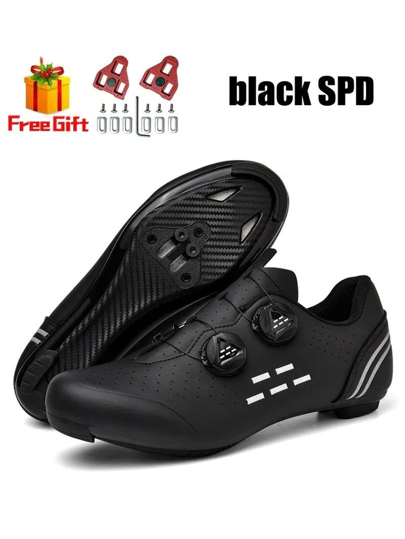 2023 Cycling Shoes Mtb Bike Sneakers Cleat Non-Slip Men'S Mountain Biking Shoes Bicycle Shoes Spd Road Footwear Speed Shoes