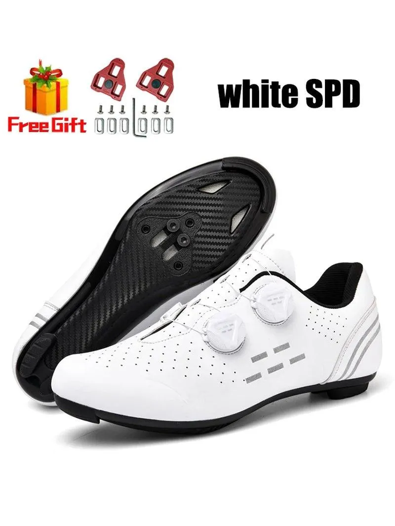 2023 Cycling Shoes Mtb Bike Sneakers Cleat Non-Slip Men'S Mountain Biking Shoes Bicycle Shoes Spd Road Footwear Speed Shoes