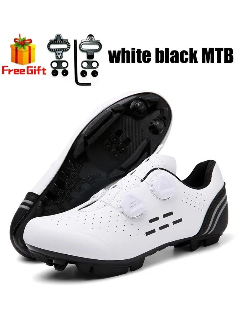 2023 Cycling Shoes Mtb Bike Sneakers Cleat Non-Slip Men'S Mountain Biking Shoes Bicycle Shoes Spd Road Footwear Speed Shoes