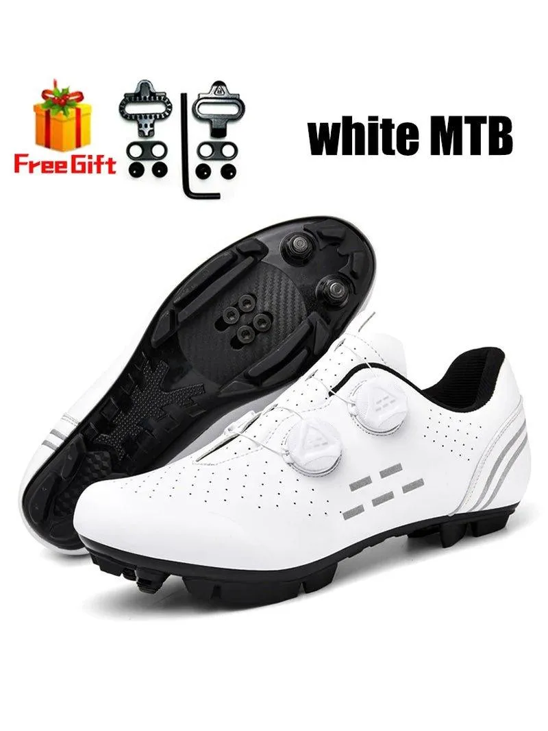 2023 Cycling Shoes Mtb Bike Sneakers Cleat Non-Slip Men'S Mountain Biking Shoes Bicycle Shoes Spd Road Footwear Speed Shoes