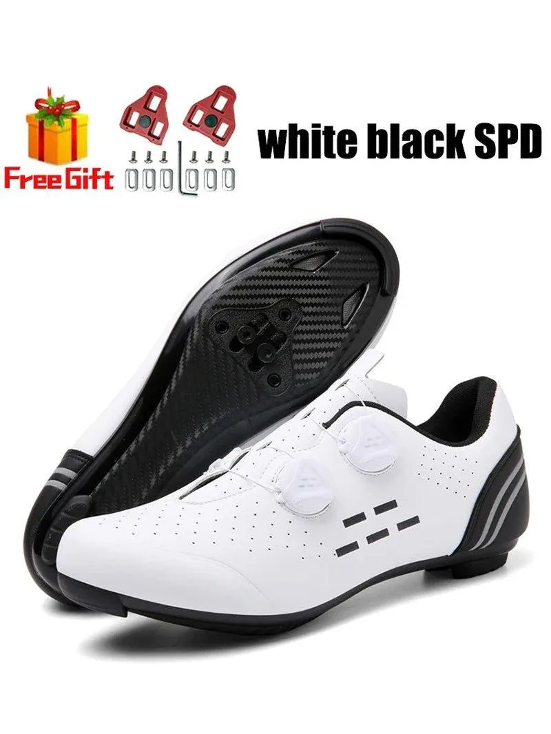 2023 Cycling Shoes Mtb Bike Sneakers Cleat Non-Slip Men'S Mountain Biking Shoes Bicycle Shoes Spd Road Footwear Speed Shoes