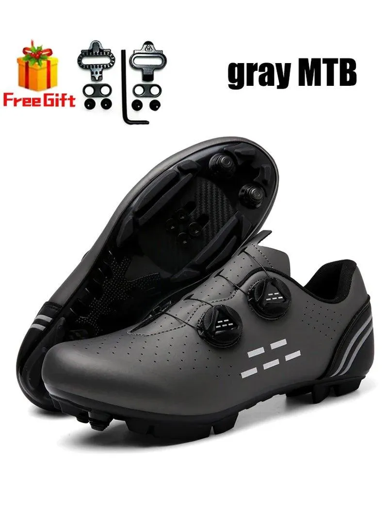 2023 Cycling Shoes Mtb Bike Sneakers Cleat Non-Slip Men'S Mountain Biking Shoes Bicycle Shoes Spd Road Footwear Speed Shoes