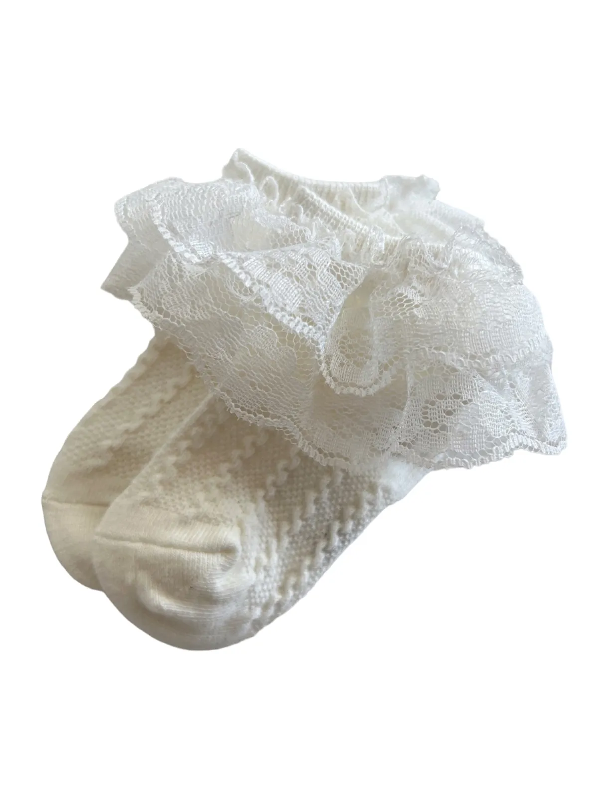 3-Pack Socks, White