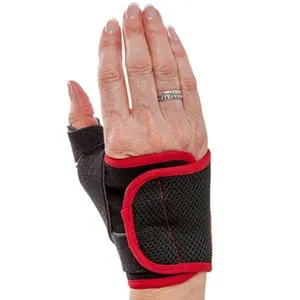 3 Point Products Design Line Thumb Splint Splint Thumb Left Lg Red Trim