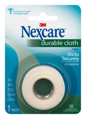 3M 791 Nexcare Durable Cloth First Aid Tape 1" x 10 Yards