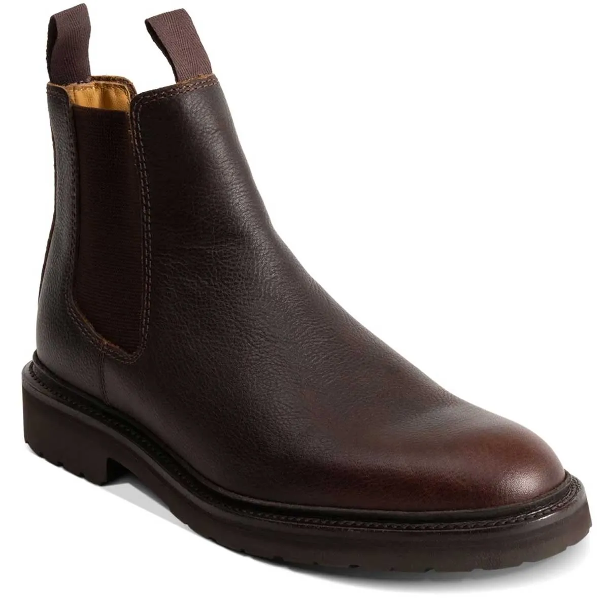 40% OFF BARKER Camborne Xtra Lite Chelsea Boots - Mens - Brown Grain Pull Up - Size UK 8