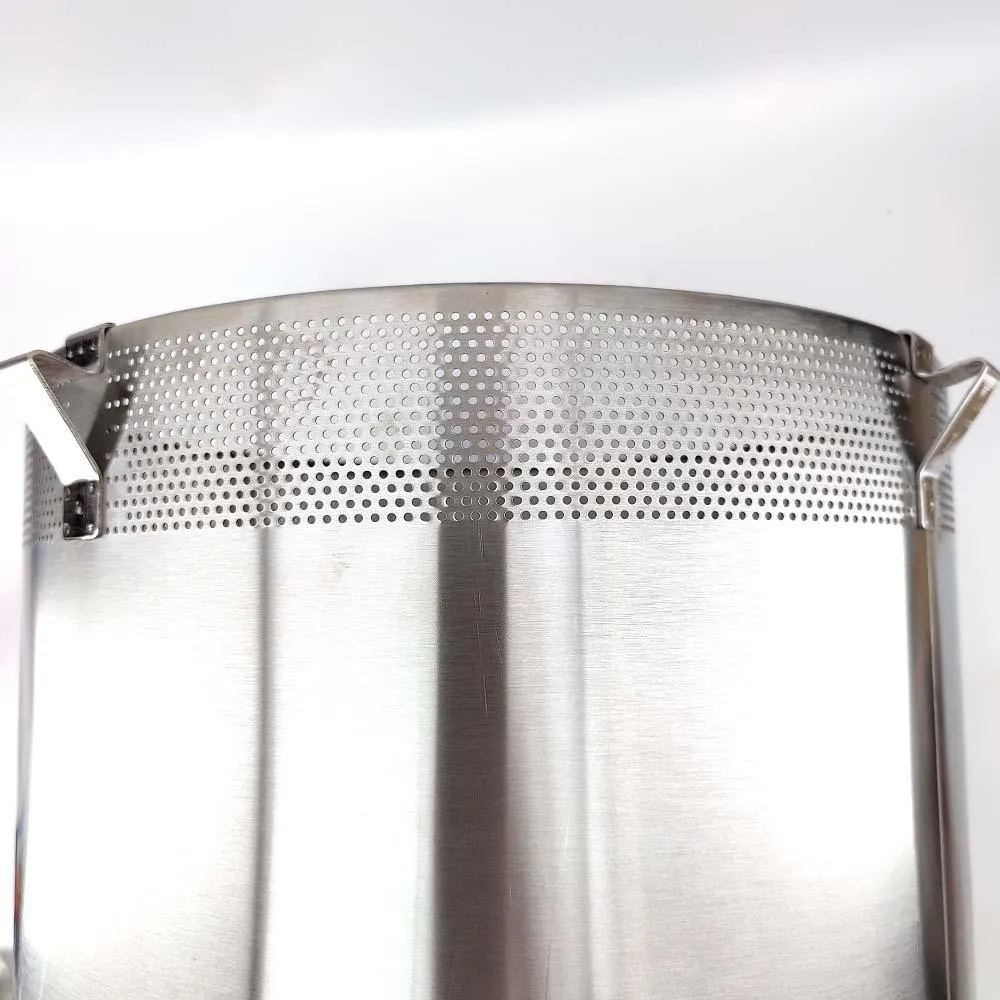 65L BrewZilla Gen 4 - Replacement Malt Pipe with Lauter Assist (Bottom Perforations)