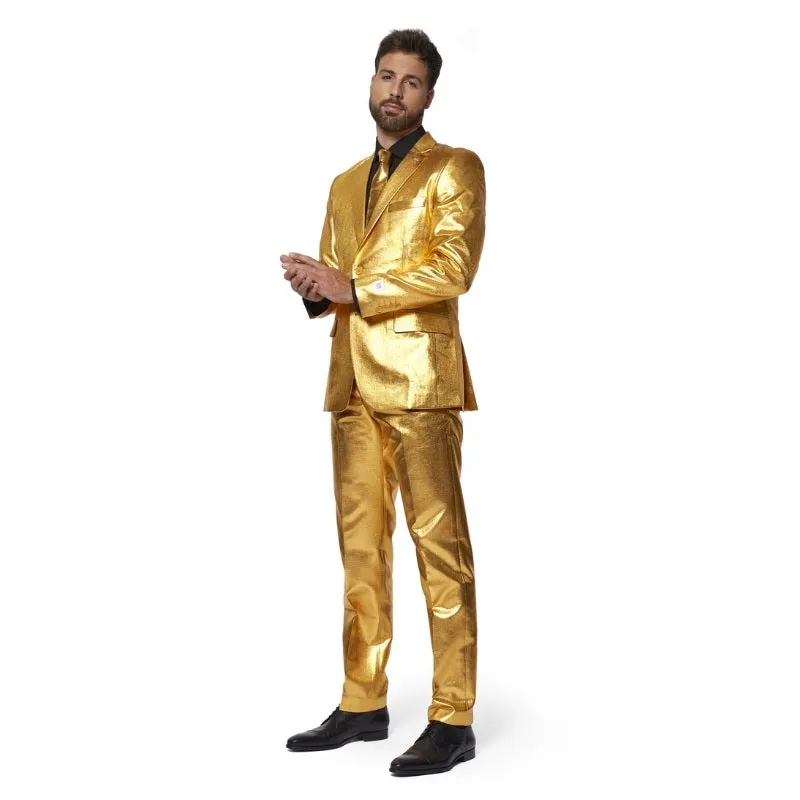 70s Groovy Gold OppoSuit Premium Mens Suit