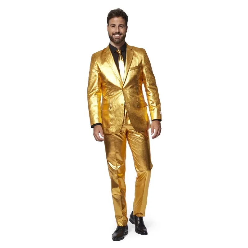 70s Groovy Gold OppoSuit Premium Mens Suit