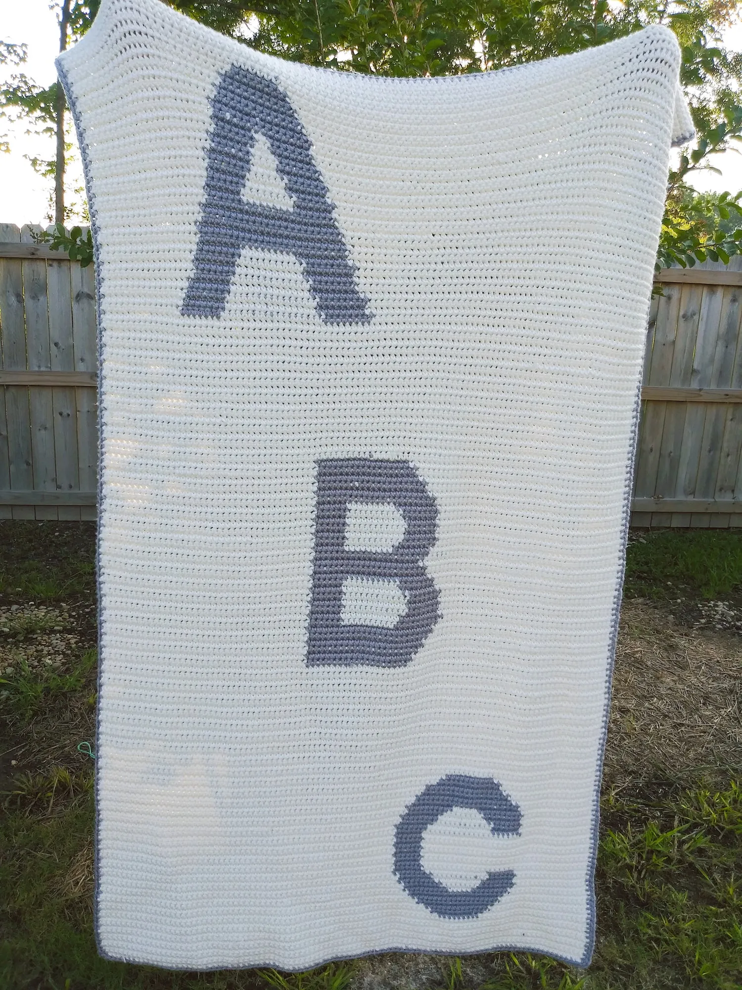 ABC Throw (Crochet)