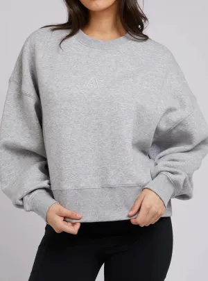 ACTIVE TONAL SWEATER - Grey Marle