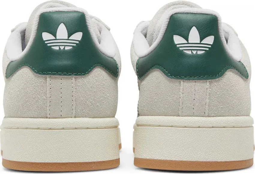 ADIDAS CAMPUS 00S CRYSTAL WHITE DARK GREEN (WOMEN'S)