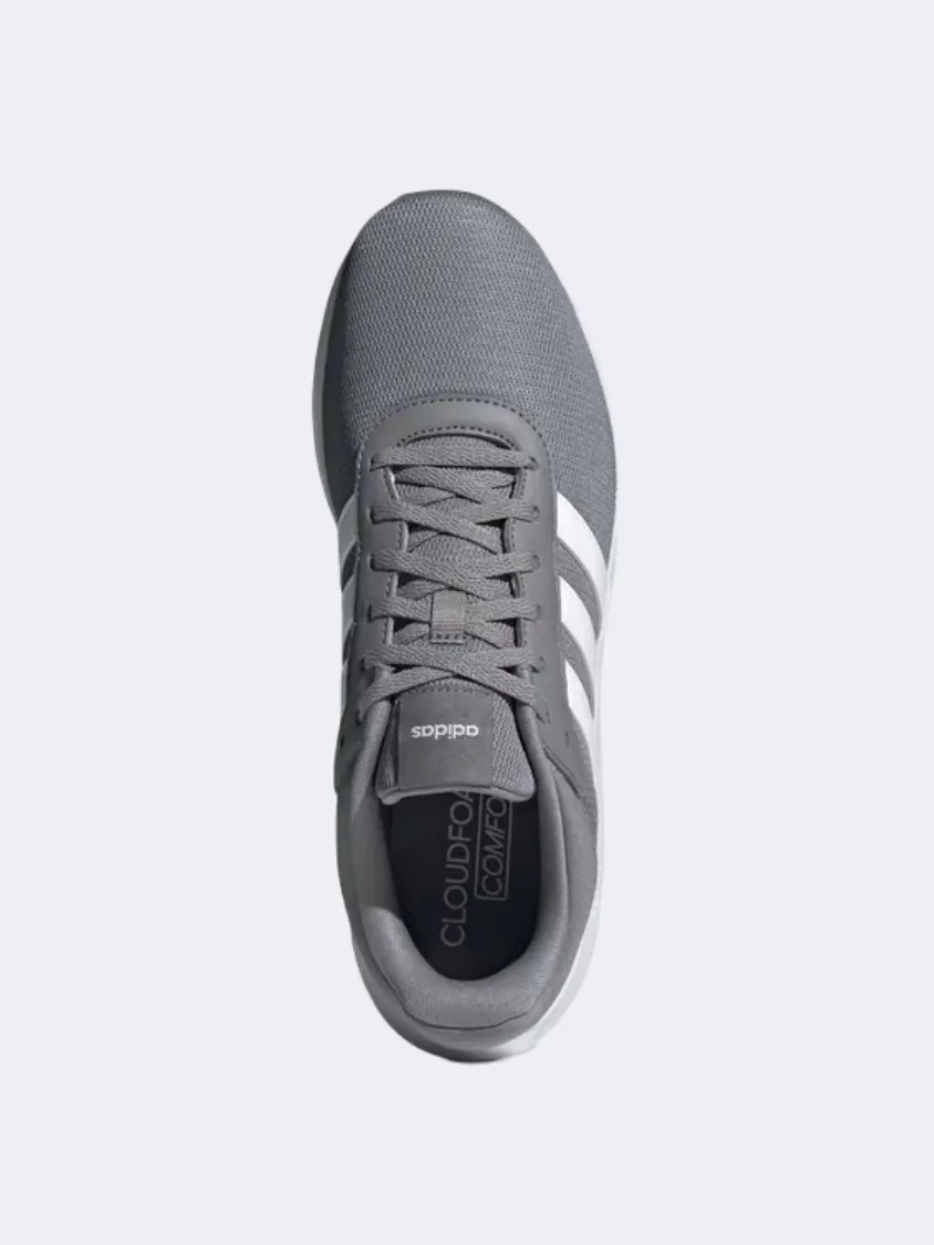 Adidas Lite Racer 4 Men Sportswear Shoes Grey/White