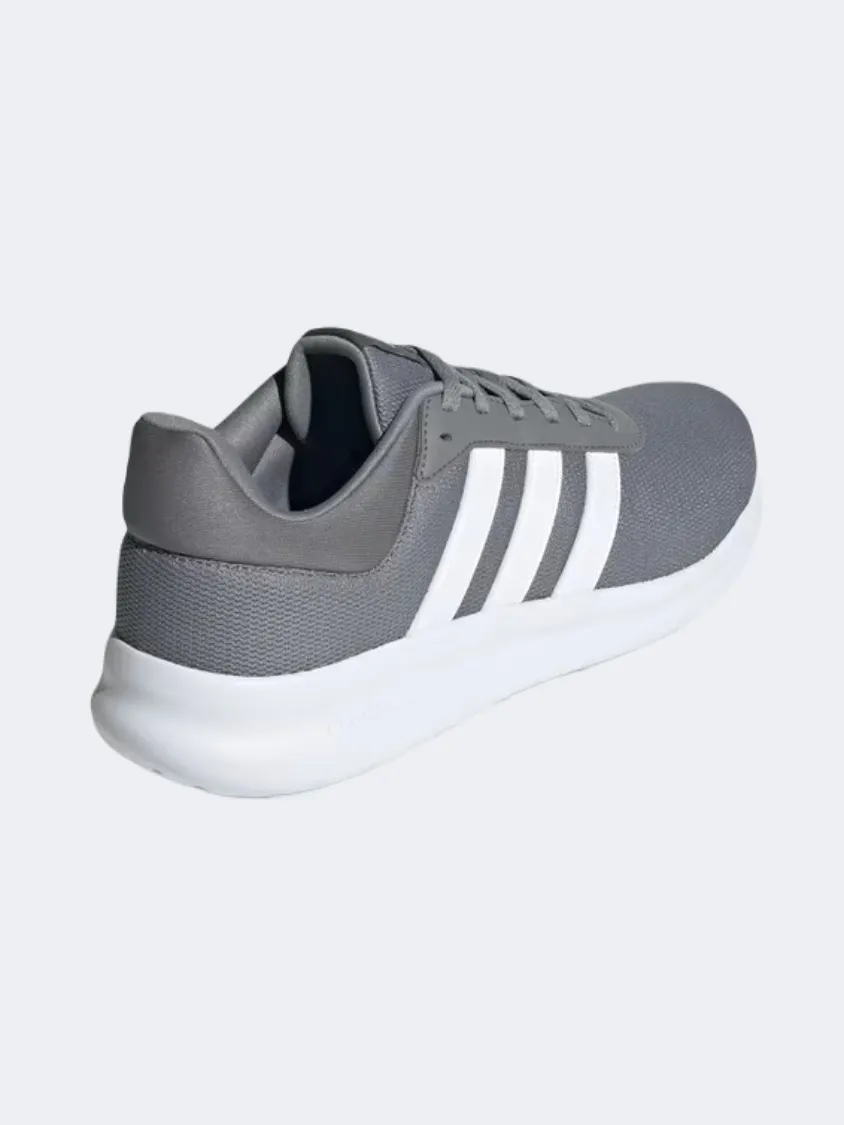 Adidas Lite Racer 4 Men Sportswear Shoes Grey/White