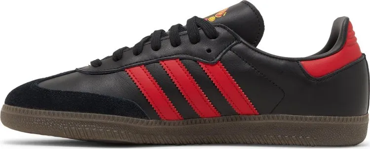 Adidas Manchester United x Samba Team 'Black Real Red' sneakers, black