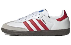 Adidas Originals Samba OG sneakers, white/red