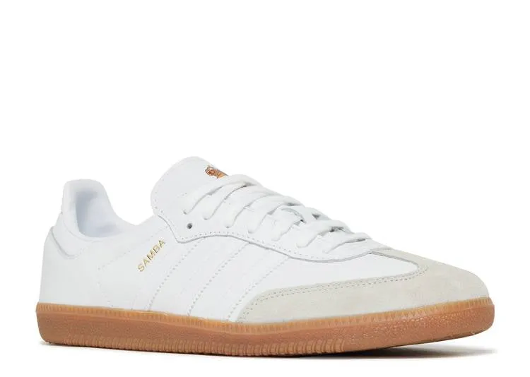 Adidas REAL MADRID X SAMBA TEAM 'WHITE GUM' sneakers, white