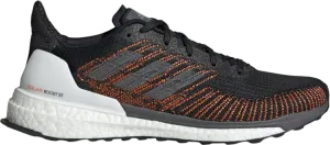 Adidas Solar Boost ST 19 'Black Solar Orange' sneakers, orange