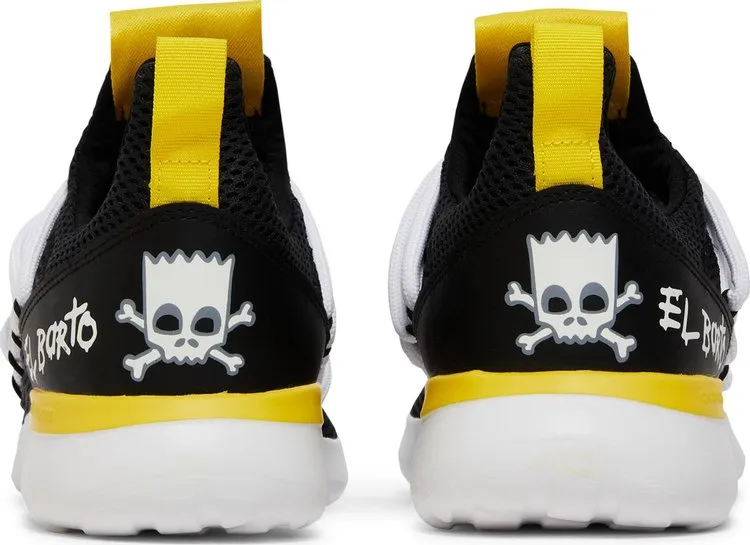 Adidas The Simpsons x Lite Racer Adapt 3.0 'El Barto' Sneakers, Black