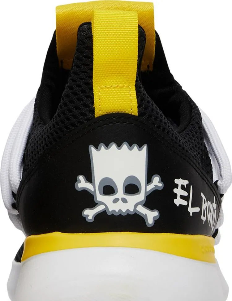 Adidas The Simpsons x Lite Racer Adapt 3.0 'El Barto' Sneakers, Black