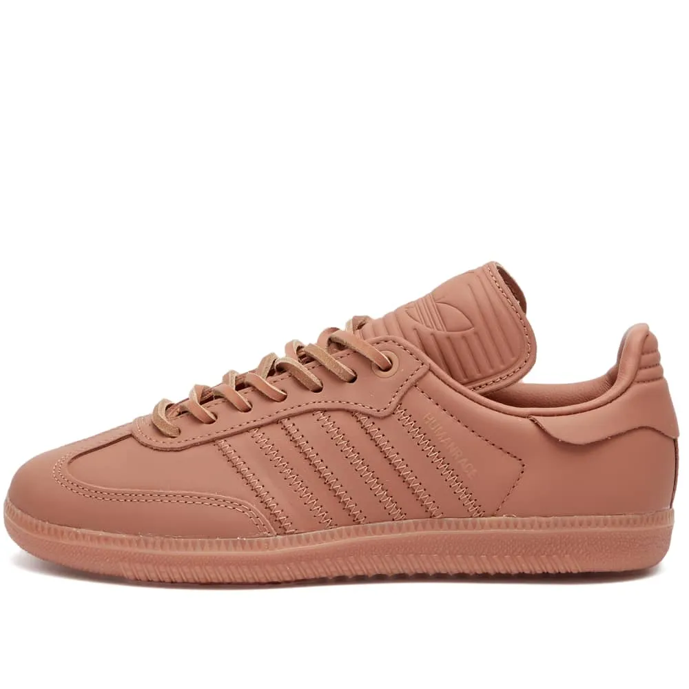 Adidas x Humanrace Samba sneakers, dark beige