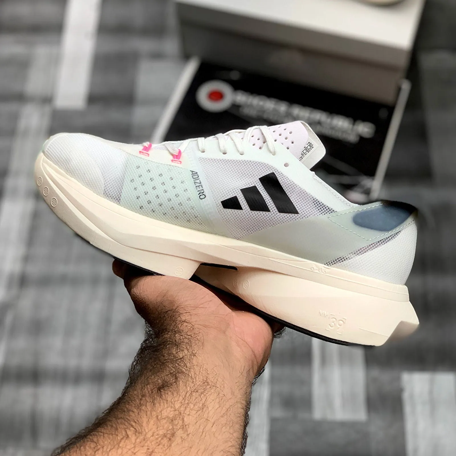 Adiizero Adios Pro 3 (Grey) Ultra lightweight Premium Batch