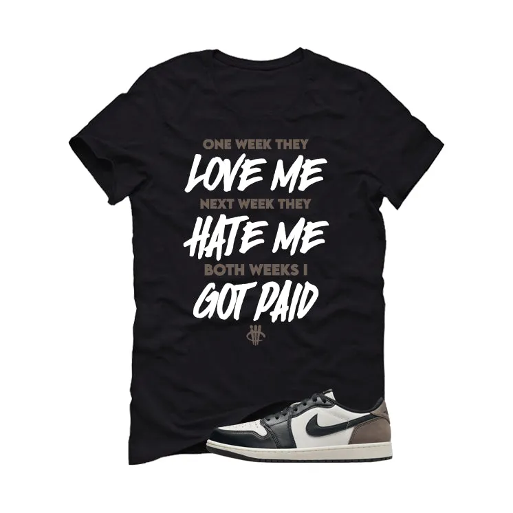 Air Jordan 1 Low OG Mocha Black T-Shirt (Paid)| illcurrency