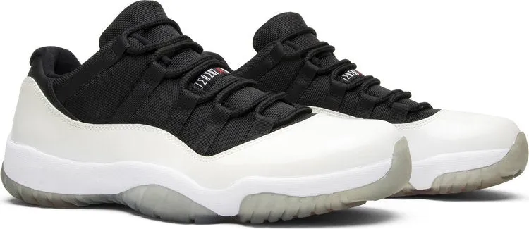 Air Jordan 11 Retro Low Tuxedo Sneakers, White