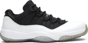 Air Jordan 11 Retro Low Tuxedo Sneakers, White