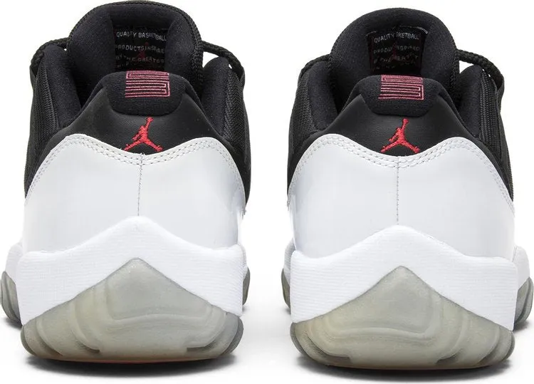 Air Jordan 11 Retro Low Tuxedo Sneakers, White