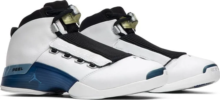 Air Jordan 17 OG College Blue, white