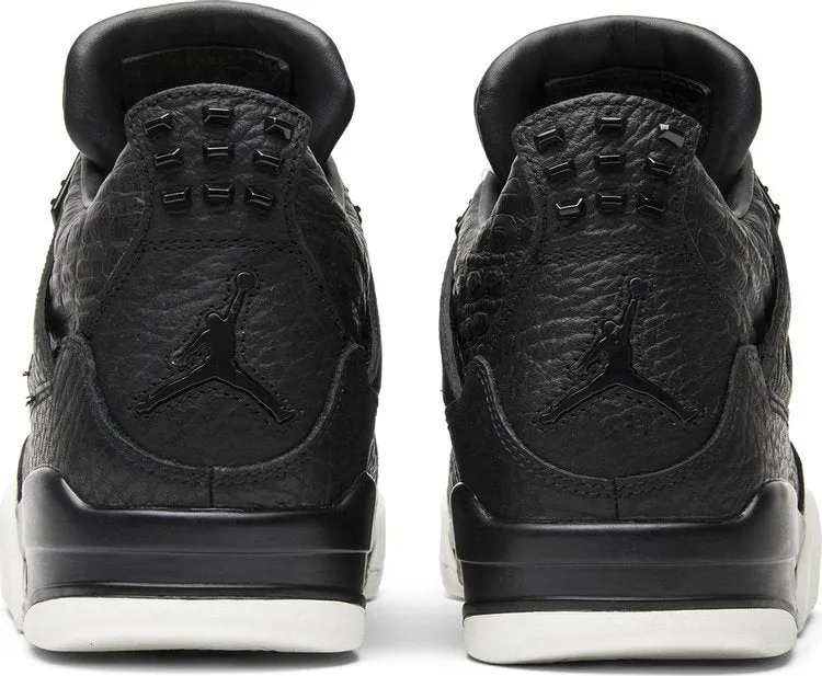 Air Jordan 4 Retro PRM Pinnacle Sneakers, Black