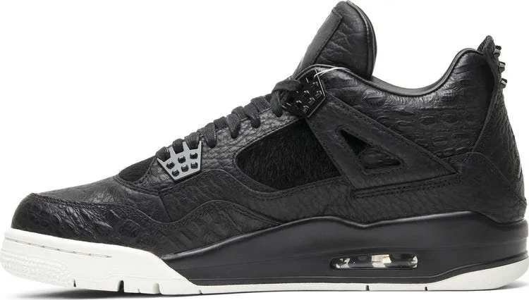 Air Jordan 4 Retro PRM Pinnacle Sneakers, Black