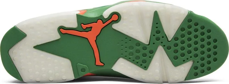 Air Jordan 6 Retro NRG Green Suede Gatorade sneakers, green