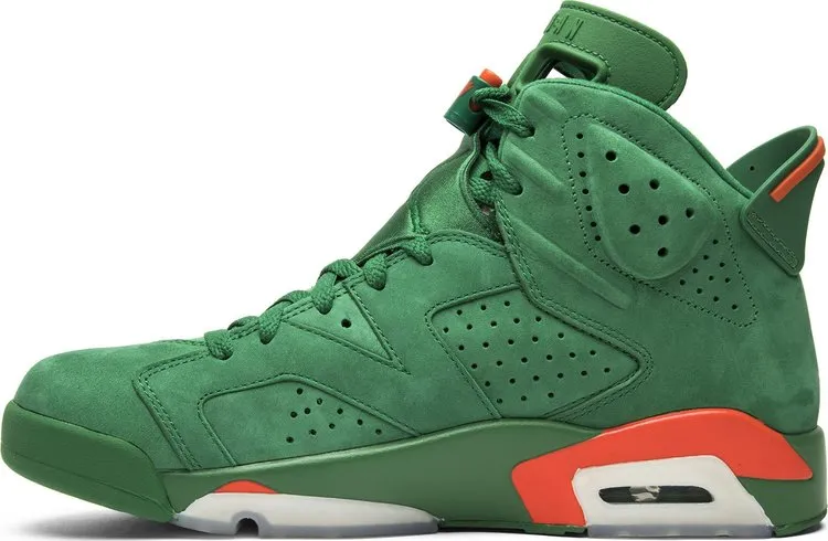 Air Jordan 6 Retro NRG Green Suede Gatorade sneakers, green