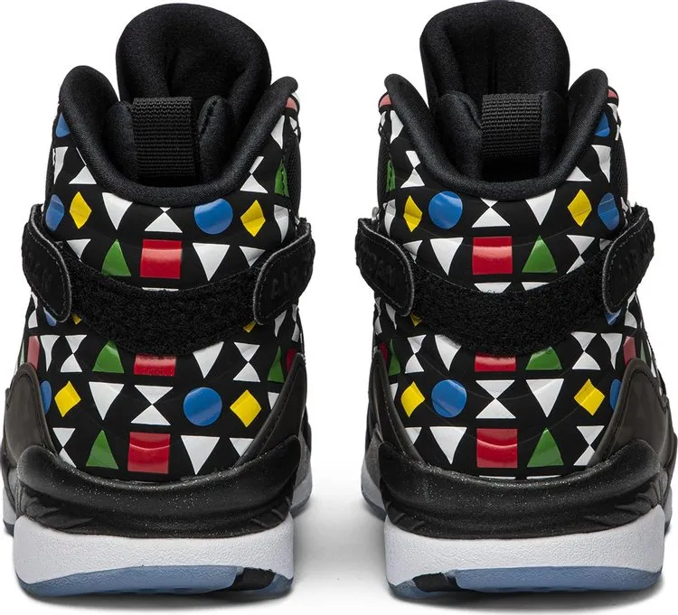 Air Jordan 8 Retro Quai 54 sneakers, black