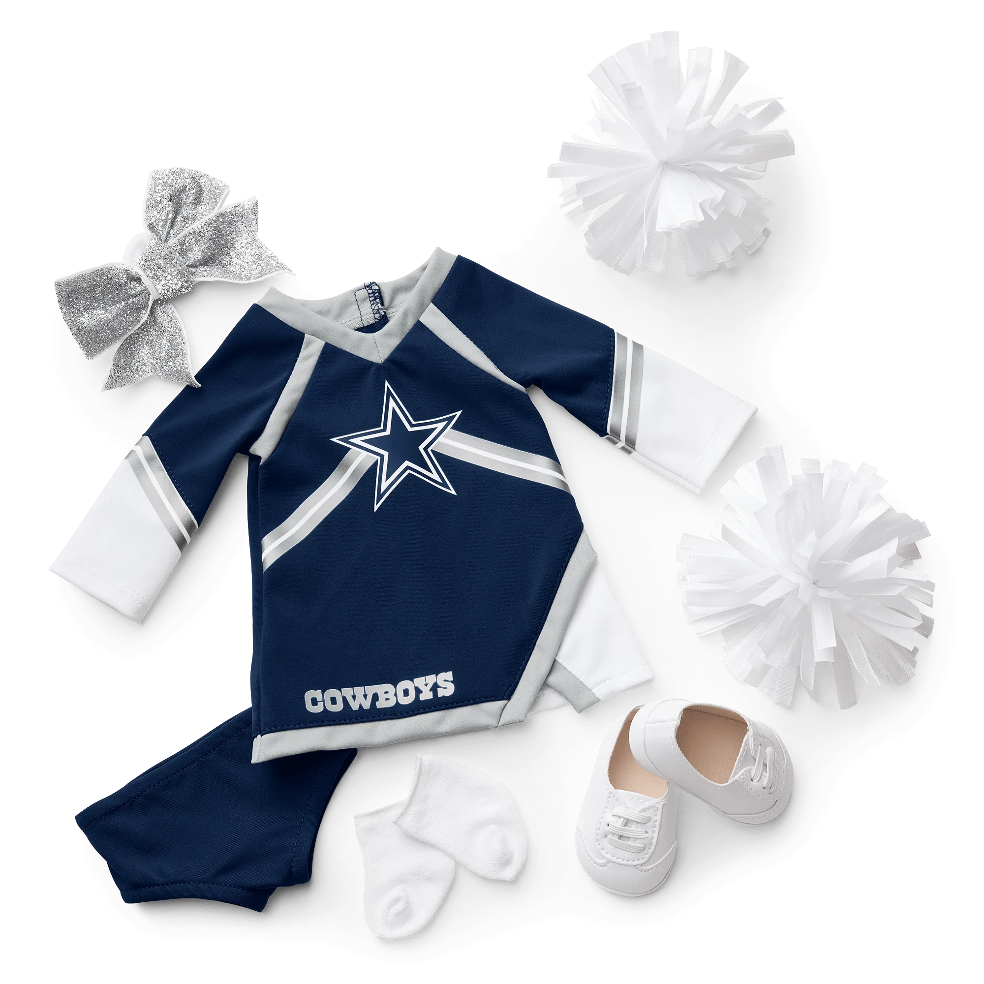 American Girl® x NFL Dallas Cowboys Cheer Uniform for 18-inch Dolls