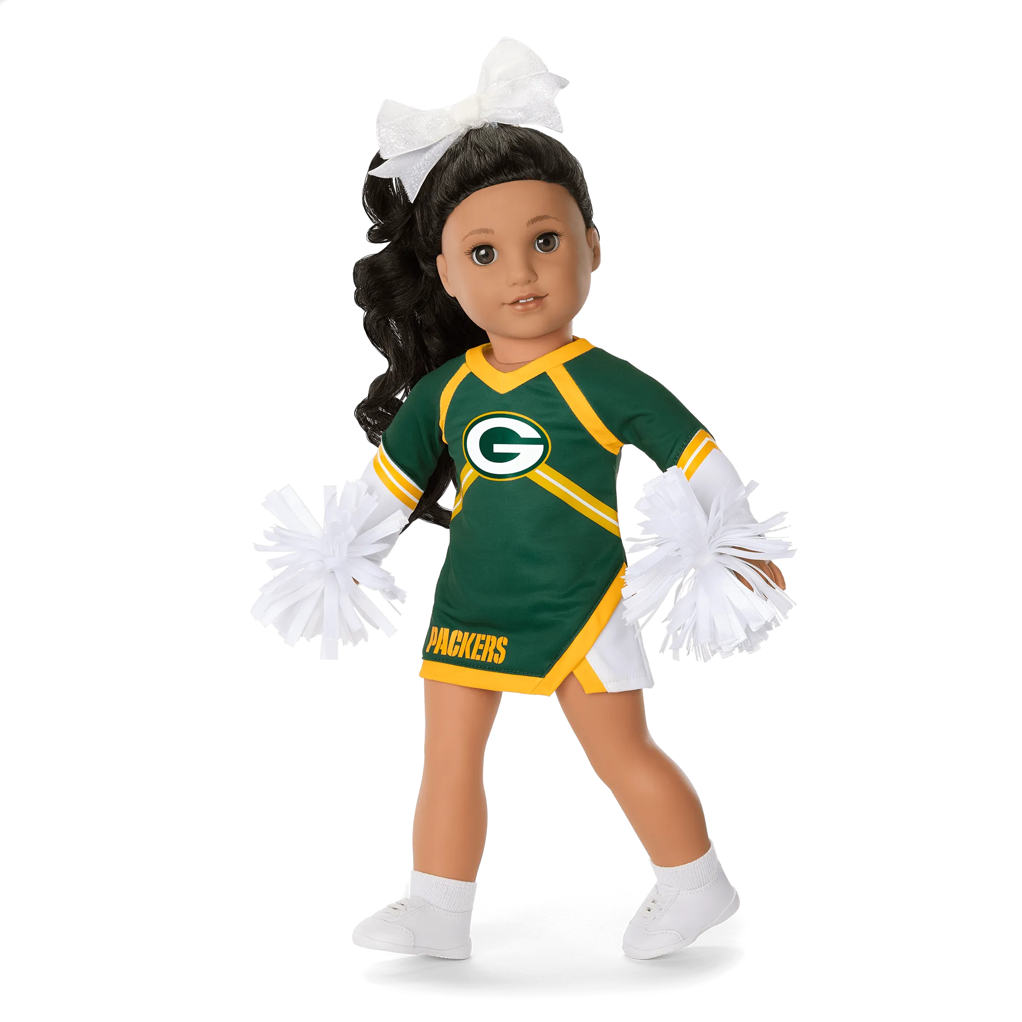 American Girl® x NFL Green Bay Packers Cheer Uniform for 18-inch Dolls