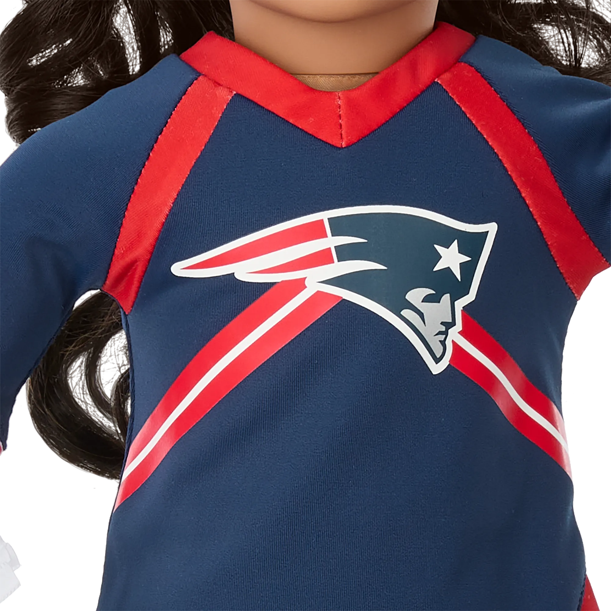 American Girl® x NFL New England Patriots Cheer Uniform for 18-inch Dolls