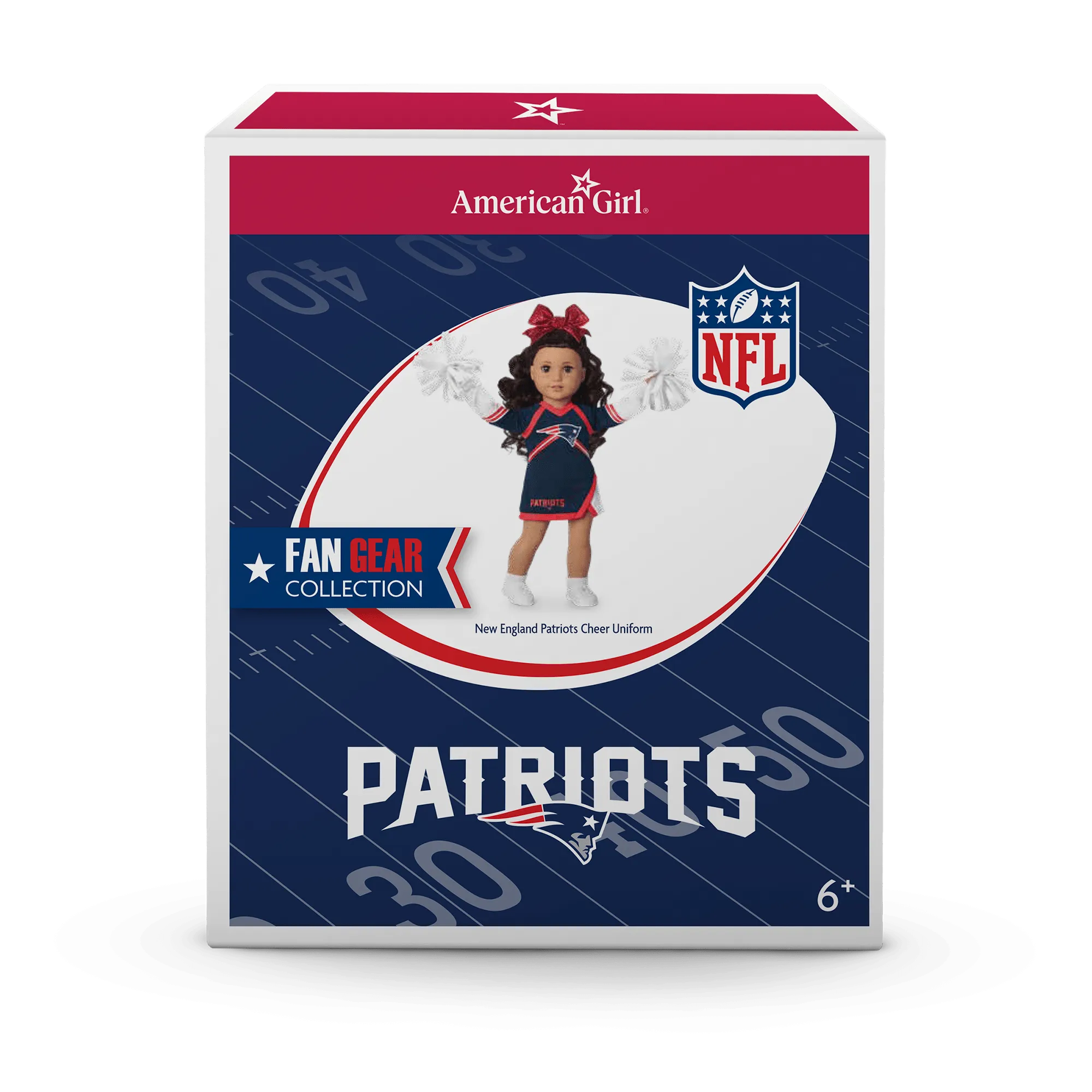 American Girl® x NFL New England Patriots Cheer Uniform for 18-inch Dolls