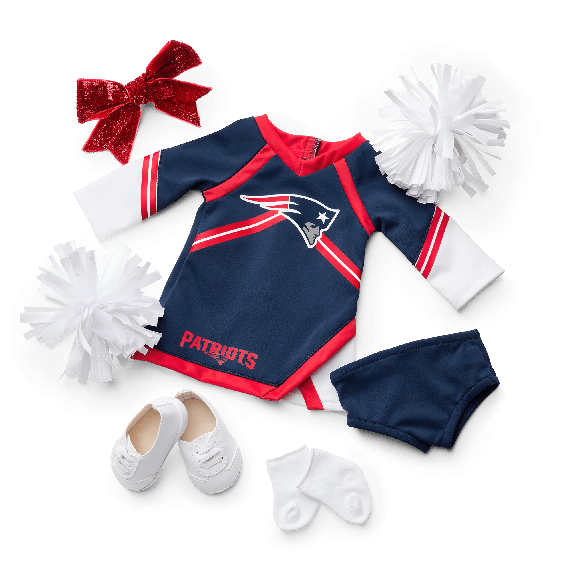 American Girl® x NFL New England Patriots Cheer Uniform for 18-inch Dolls