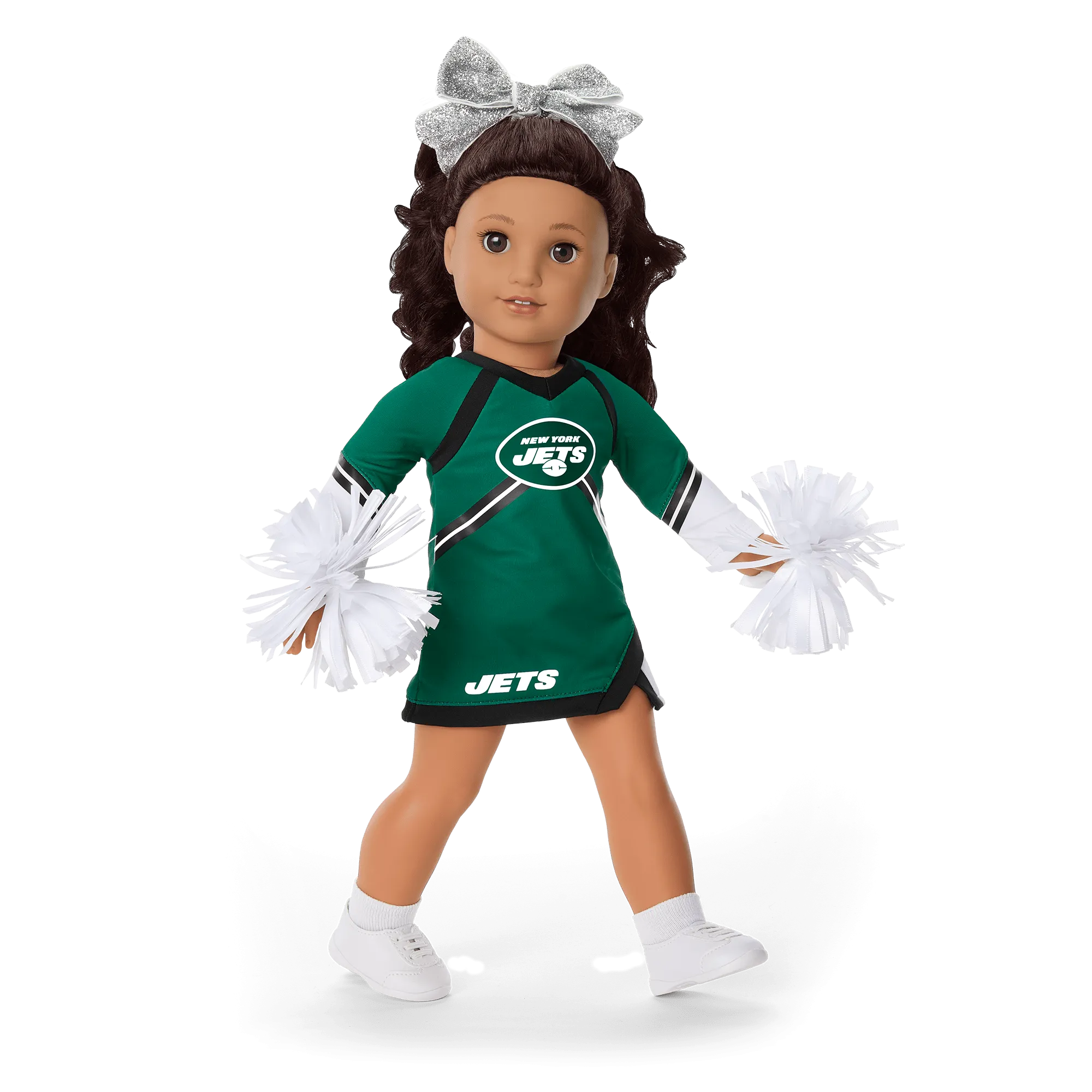 American Girl® x NFL New York Jets Cheer Uniform for 18-inch Dolls