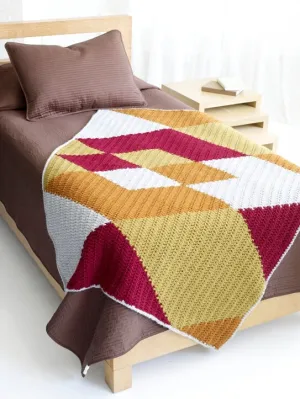 Argyle Crochet Afghan Pattern (Crochet)