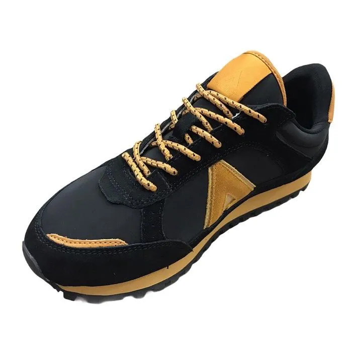 ASFVLT scarpa sneakers da uomo Chase CHA008 nero-caffè