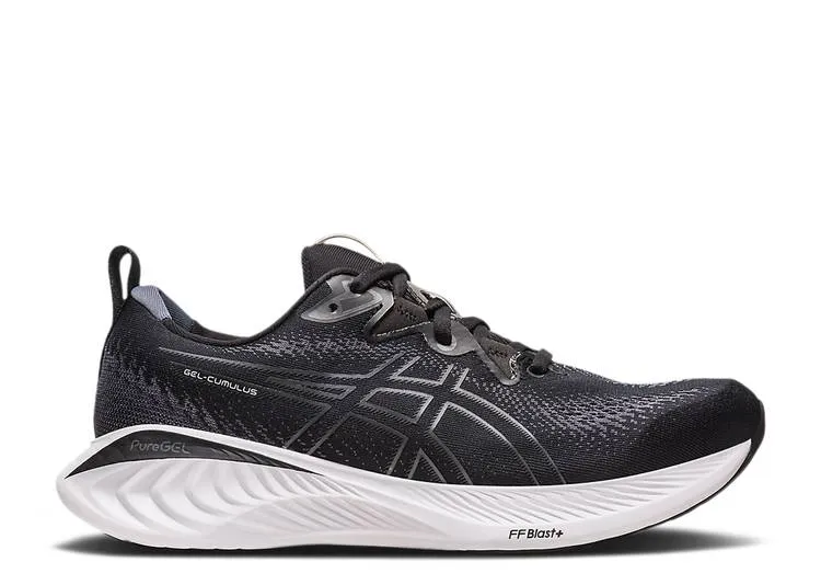 ASICS GEL CUMULUS 25 WIDE 'BLACK CARRIER GRAY' sneakers, black