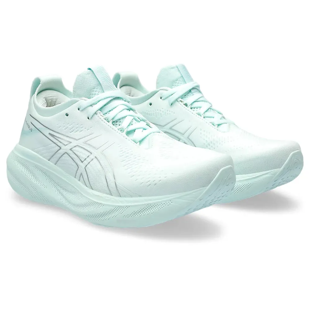 ASICS GEL NIMBUS 25 (W) - (SOOTHING SEA/ PURE SILVER) RUNNING SHOES