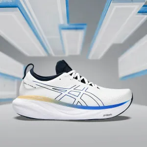 ASICS GEL-NIMBUS 25 WHITE/ILLUSION BLUE - 1011B547.104