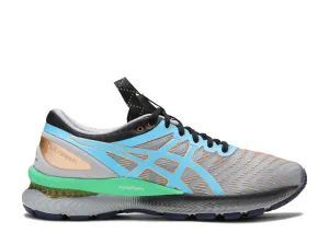 ASICS WMNS FN1-S GEL NIMBUS 22 'STONE GRAY BLUE' sneakers, gray